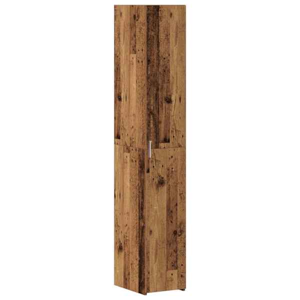 Kõrge hoiukapp Vana puit 30 × 42,5 × 185 cm