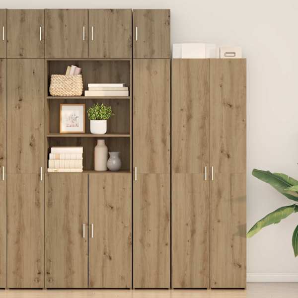 Säilituskapp riiulitega Artisan tamm 30 × 42,5 × 225 cm