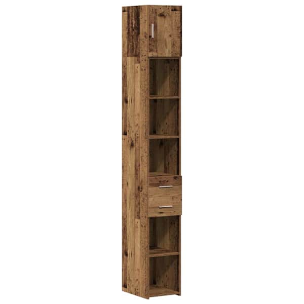 Hoiukapp 2 tk Vana puit 30 × 42,5 × 225 cm