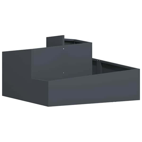 Taimekast 80 × 80 × 50 cm, teras – antratsiithall