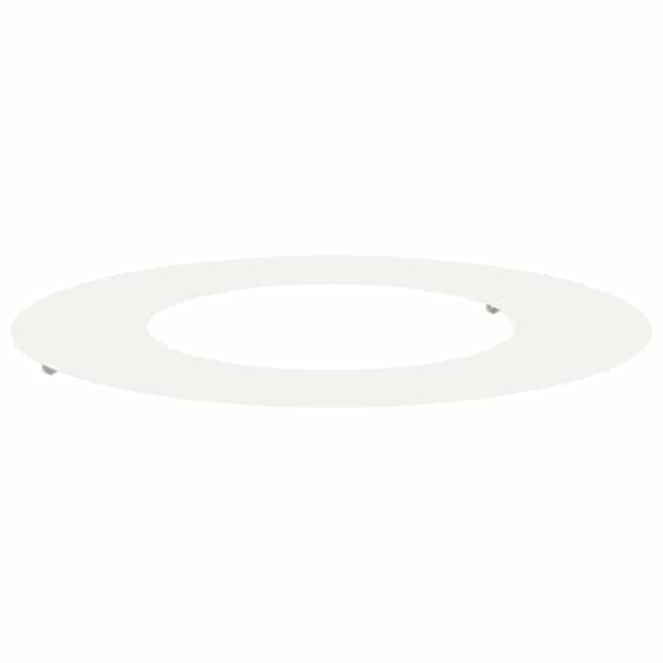 Puualune rõngas 70 × 70 × 1,3 cm, teras – valge