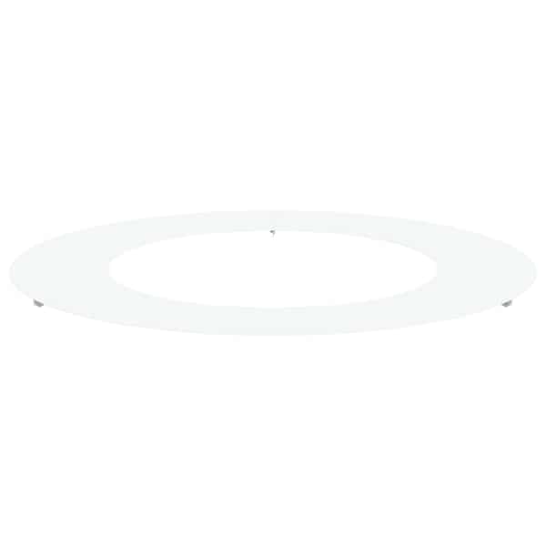 Puualune rõngas 80 × 80 × 1,3 cm, teras – valge