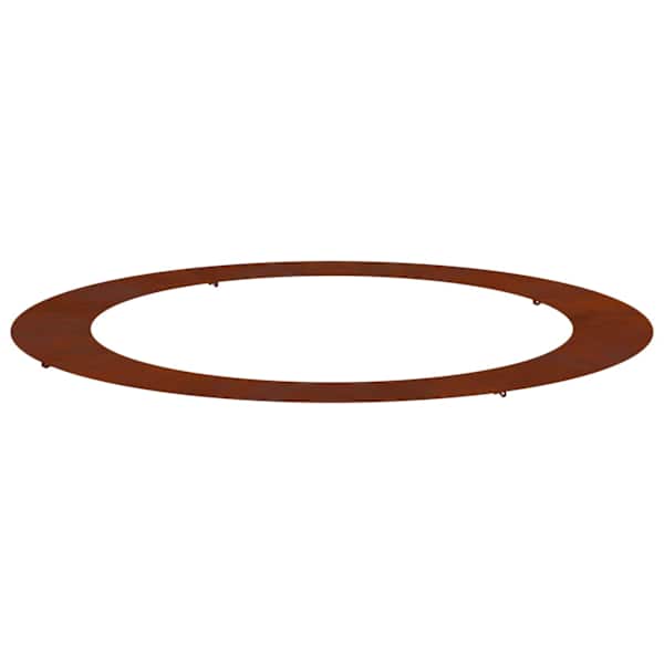 Puualune rõngas 120 × 120 × 1,3 cm – roostekarva