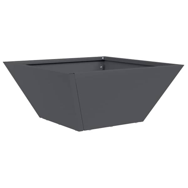 Taimekast 35 × 35 × 15 cm, teras – antratsiithall