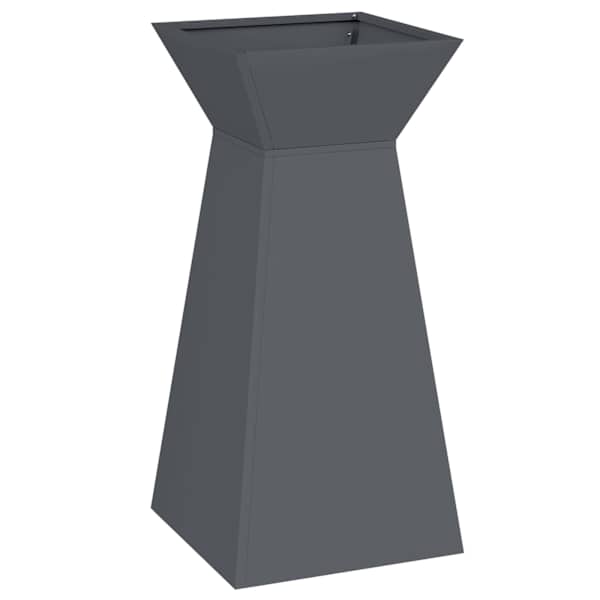 Taimekast 35 × 35 × 73 cm, teras – antratsiithall