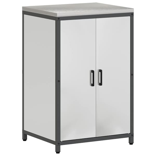 Köögivarustuse Kapp HATTEM Hõbedane 60 × 50 × 92 cm Teras