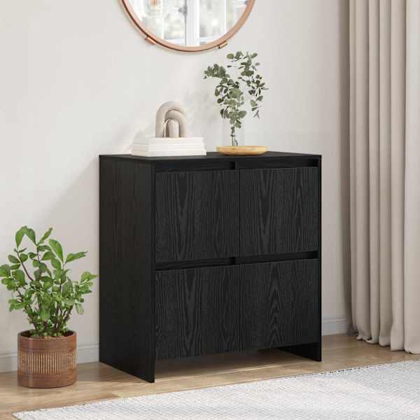 Kõide Must tamm 70 × 41 × 75 cm Tehispuit