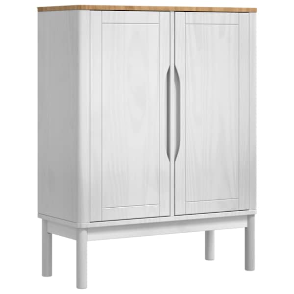 Kõide FLORO Valge 70 × 30 × 70,5 cm Kindel männipuidust