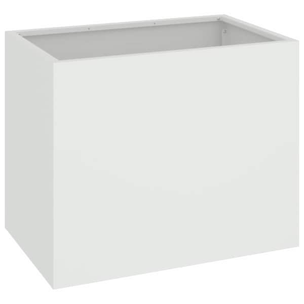 Taimekast 50 × 32 × 40 cm, teras – valge