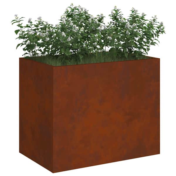 Taimekast 50 × 32 × 40 cm, teras – roostekarva
