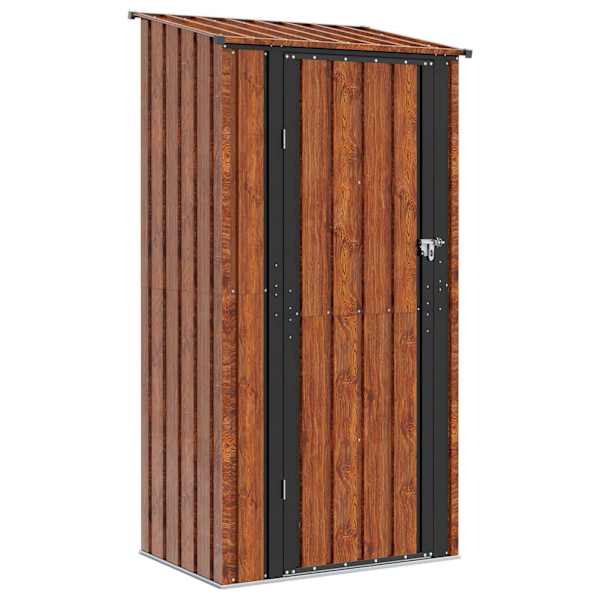 Metallist aiakuur 103 × 74 × 200 cm – pruun