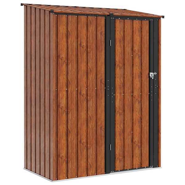Metallist aiakuur 153,5 × 86 × 200 cm – puidutooni