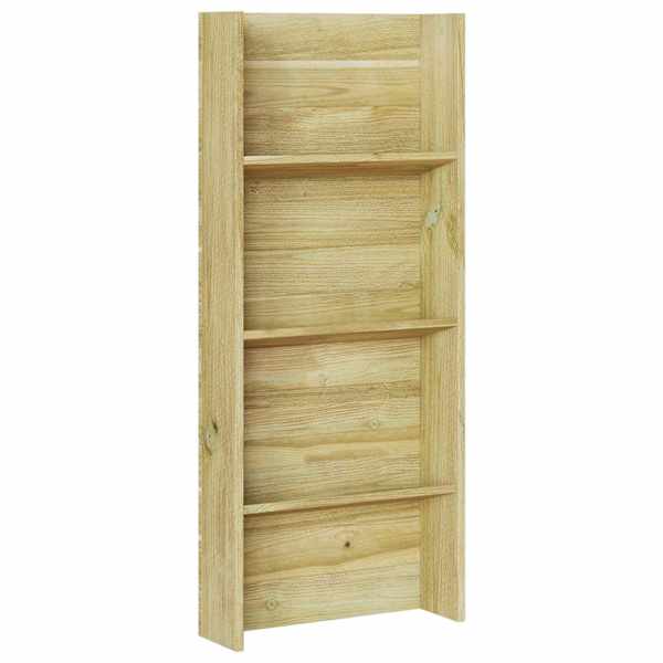 Taimekast 50 × 15 × 117 cm, immutatud männipuit – pruun
