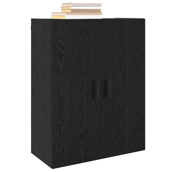 Seinekapp Must tamm 69,5 × 34 × 90 cm Tehispuit