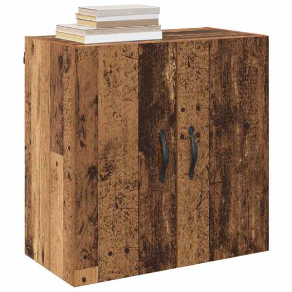 Seinale kinnitatav kapp 60 × 31 × 60 cm Tehispuit Vana puit