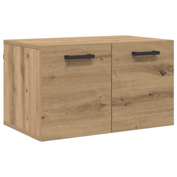 Seinale kinnitatav kapp 60 × 36,5 × 35 cm Tehispuit Käsitööpuu