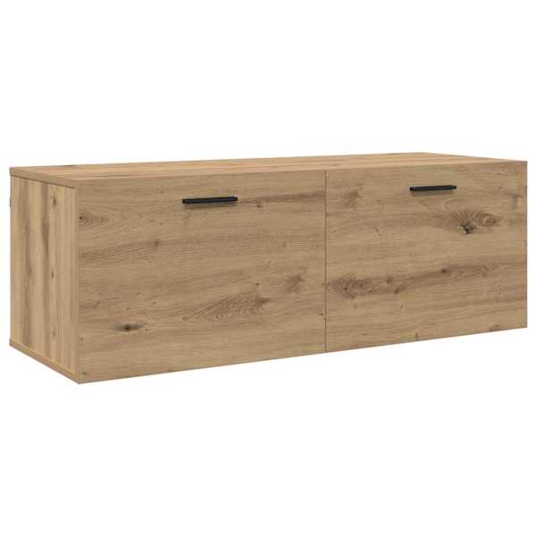 Seinale kinnitatav kapp 100 × 36,5 × 35 cm Tehispuit Käsitööpuu
