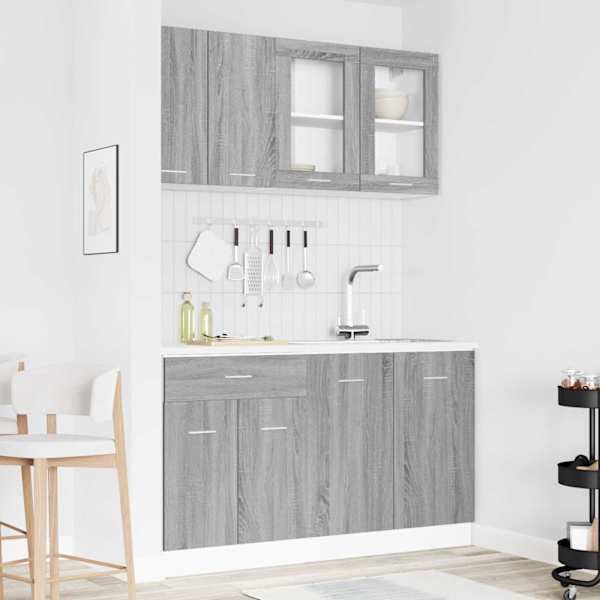 Köök üksus LYON 4 tk Hall Sonoma Tehispuit