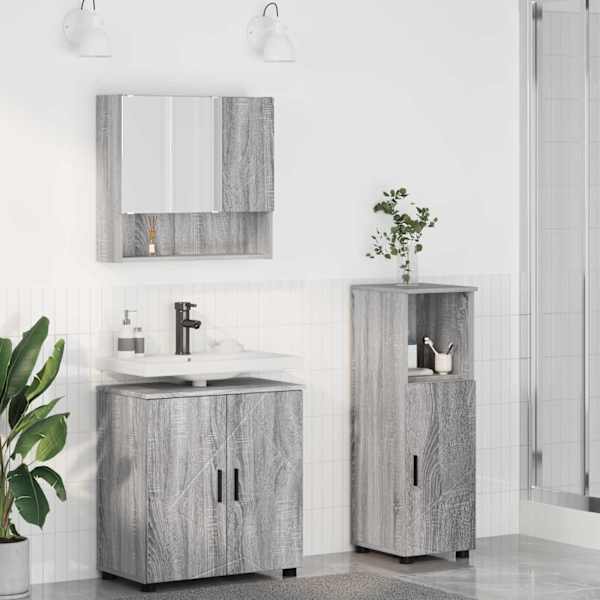Vannitoa mööbleset 3 tk Hall Sonoma 61 × 35 × 64 cm