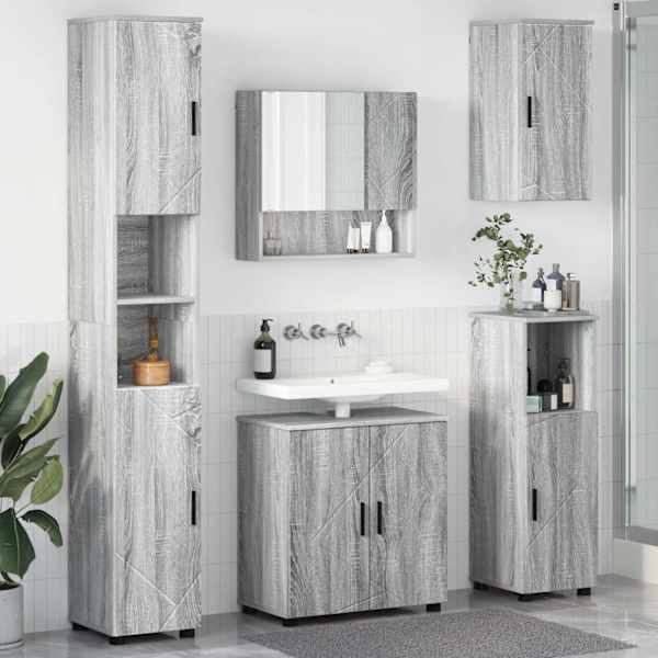 Vannitoa mööbleset 5 tk Hall Sonoma 61 × 35 × 64 cm