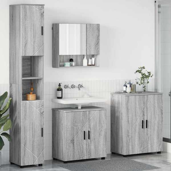 Vannitoa mööbleset 4 tk Hall Sonoma 61 × 35 × 64 cm
