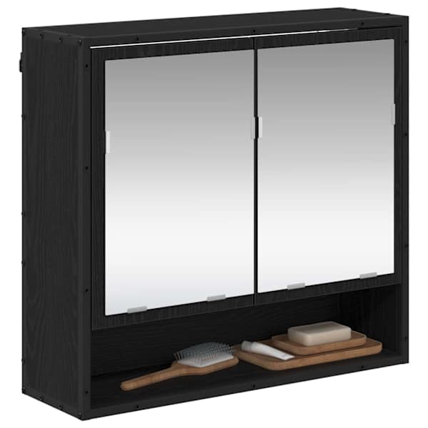 Seinariiul Must tamm 65 × 20 × 60 cm