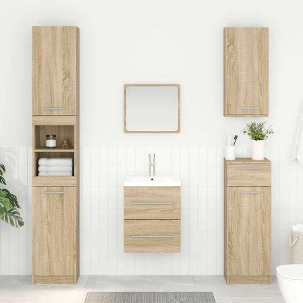 Valamukapp Sonoma tamm 38,5 × 41 × 48 cm Tehispuit