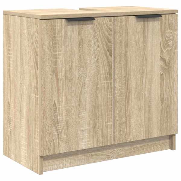 Vannitoa kapp Sonoma tamm 64,5 × 33,5 × 59 cm Tehispuit