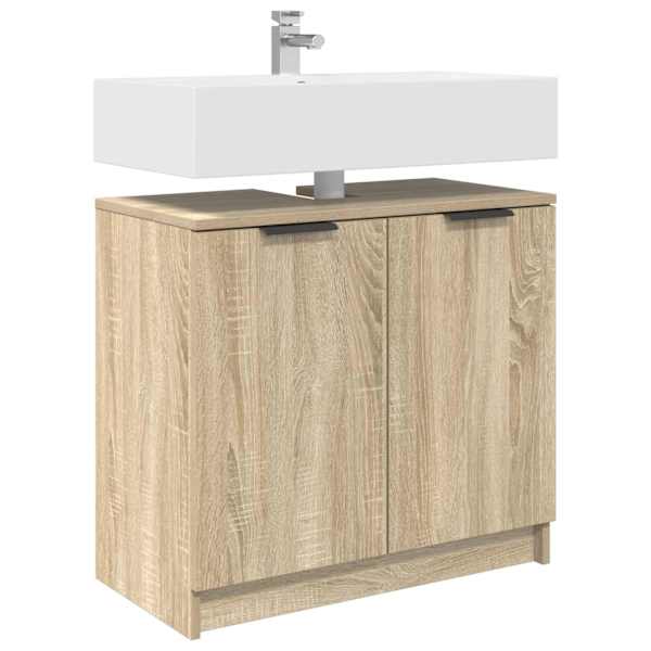 Vannitoa kapp Sonoma tamm 64,5 × 33,5 × 59 cm Tehispuit