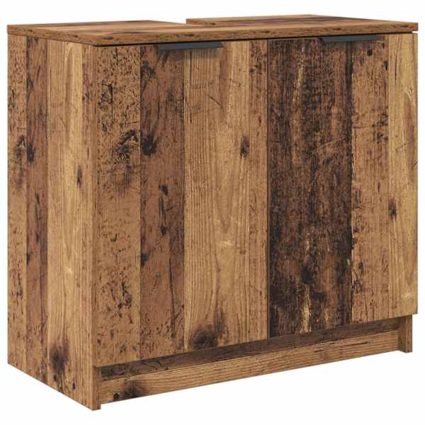 Vannitoa kapp Vana puit 64,5 × 33,5 × 59 cm Tehispuit