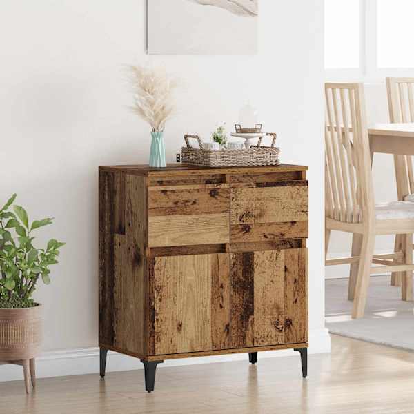 Kõide sahtliga Vana puit 60 × 35 × 70 cm