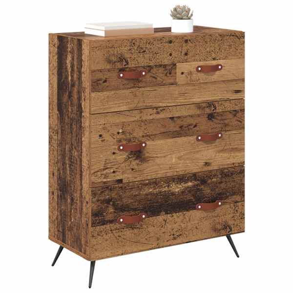 Õhupoli sahtliga Vana puit 69,5 × 34 × 90 cm Töödeldud puit