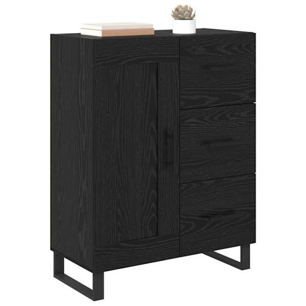Kõide sahtliga Must tamm 69,5 × 34 × 90 cm