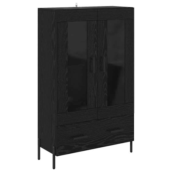Kõrgushein CORONA Must tamm 69,5 × 31 × 115 cm Tehispuit