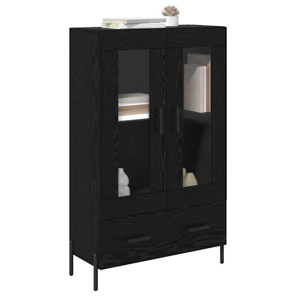 Kõrgushein CORONA Must tamm 69,5 × 31 × 115 cm Tehispuit