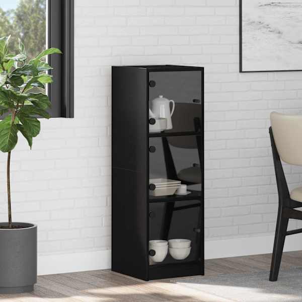 Kõrgushein Must tamm 35 × 37 × 109 cm Tehispuit