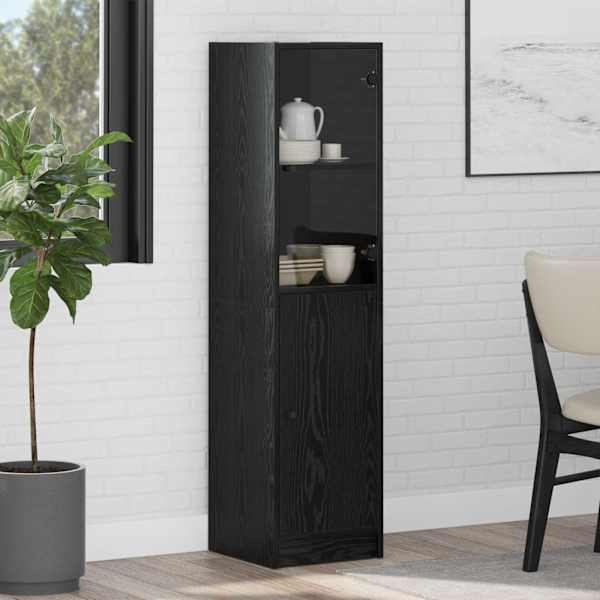 Kõrgushein Must tamm 35 × 37 × 142 cm Tehispuit