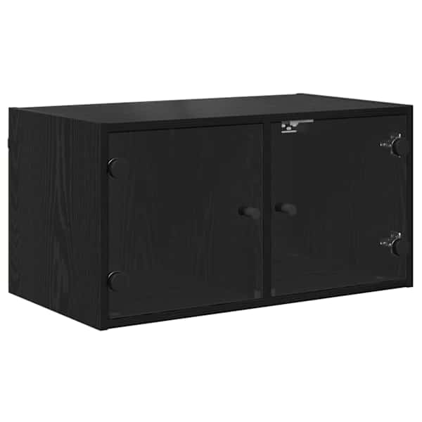 Seinekapp 68 × 37 × 35 cm Tehispuit Must tamm