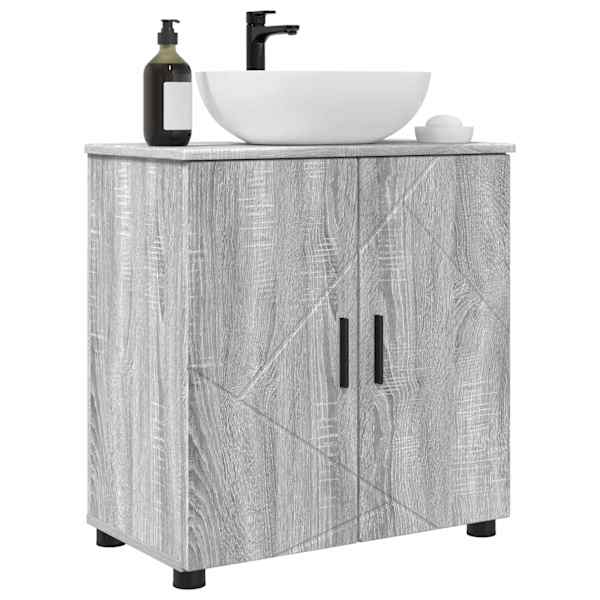 Vannitoa kapp Hall Sonoma 61 × 35 × 64 cm Tehispuit, Metall