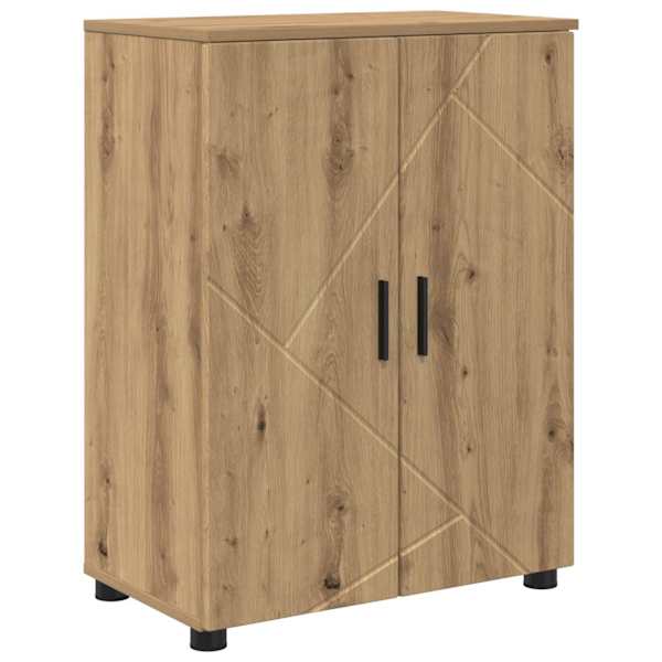 Vannitoa kapp Käsitööpuu 60 × 35 × 80 cm Tehispuit, Metall