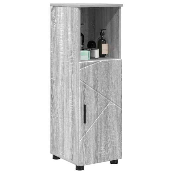 Vannitoa kapp Hall Sonoma 30 × 35 × 95 cm Tehispuit, Metall