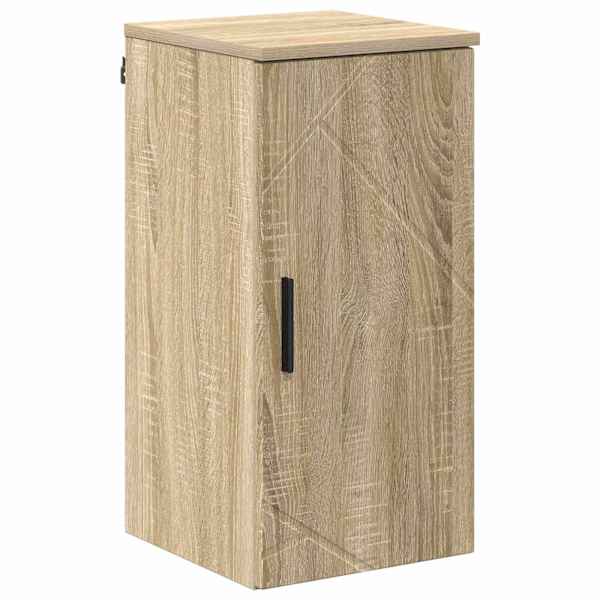 Vannitoa kapp Sonoma tamm 30 × 31,5 × 61 cm Tehispuit, Metall