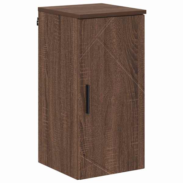 Vannitoa kapp Pruun tamme 30 × 31,5 × 61 cm Tehispuit, Metall