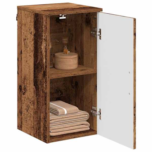 Vannitoa kapp Vana puit 30 × 31,5 × 61 cm Tehispuit, Metall