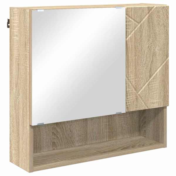 Peeglikapp Sonoma tamm 59 × 17 × 55 cm Tehispuit