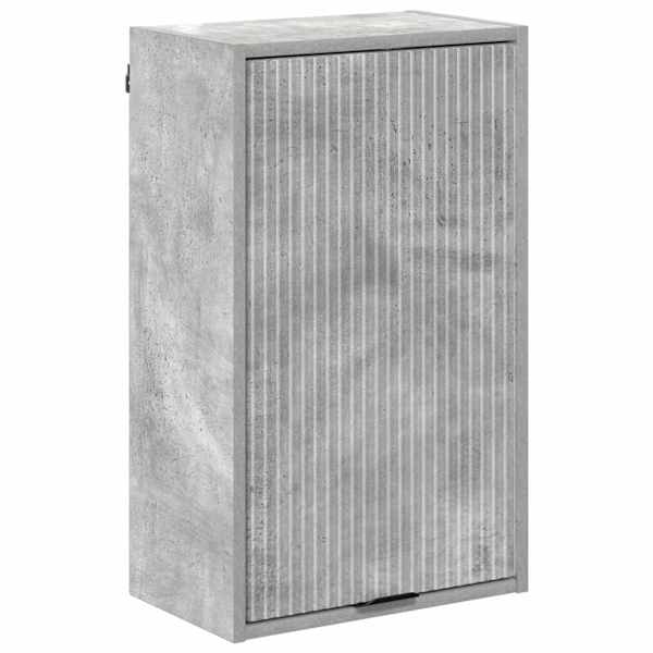 Vannitoa kapp Betoonhall 39 × 23,5 × 65 cm Tehispuit, Metall