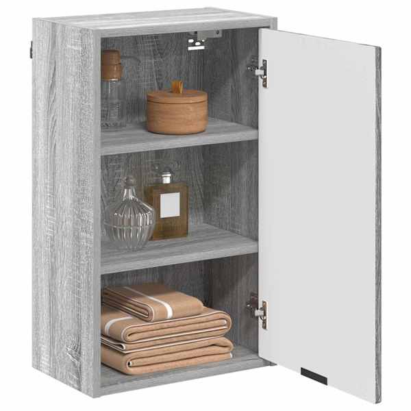 Vannitoa kapp Hall Sonoma 39 × 23,5 × 65 cm Tehispuit, Metall