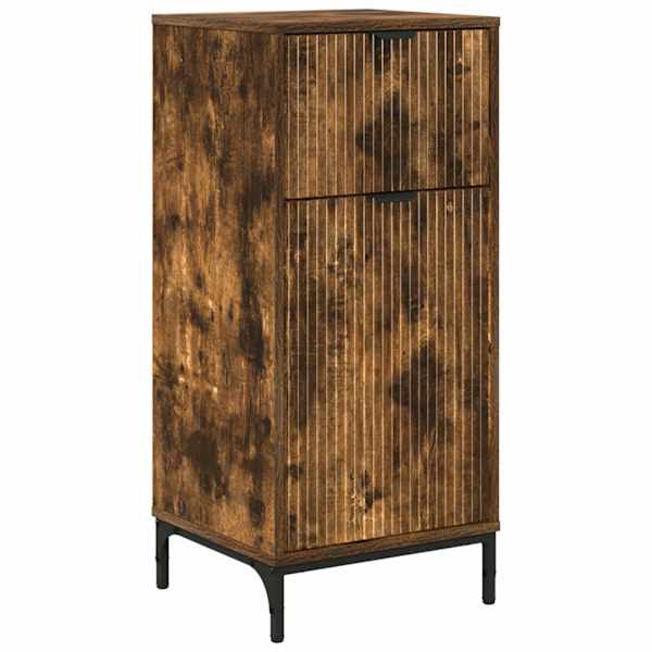 Vannitoa kapp Suitsetatud tamm 39,5 × 36 × 88 cm