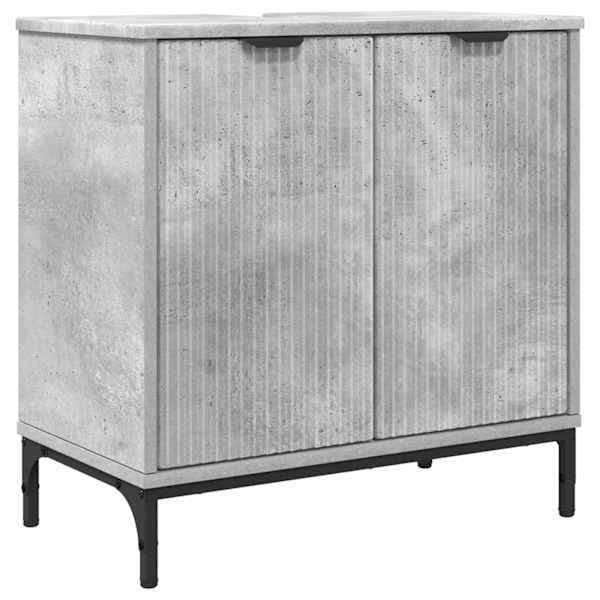 Vannitoa kraanikausi kapp Betoonhall 60,5 × 33,5 × 61 cm