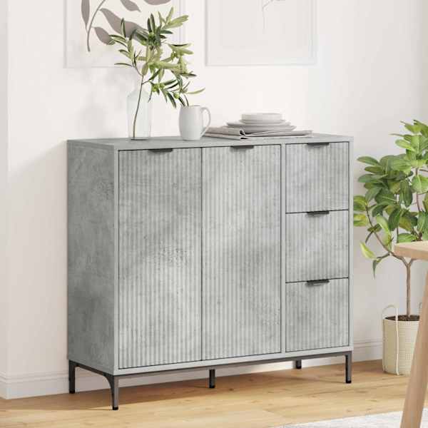 Kõide Betoonhall 89,5 × 33 × 82 cm Tehispuit